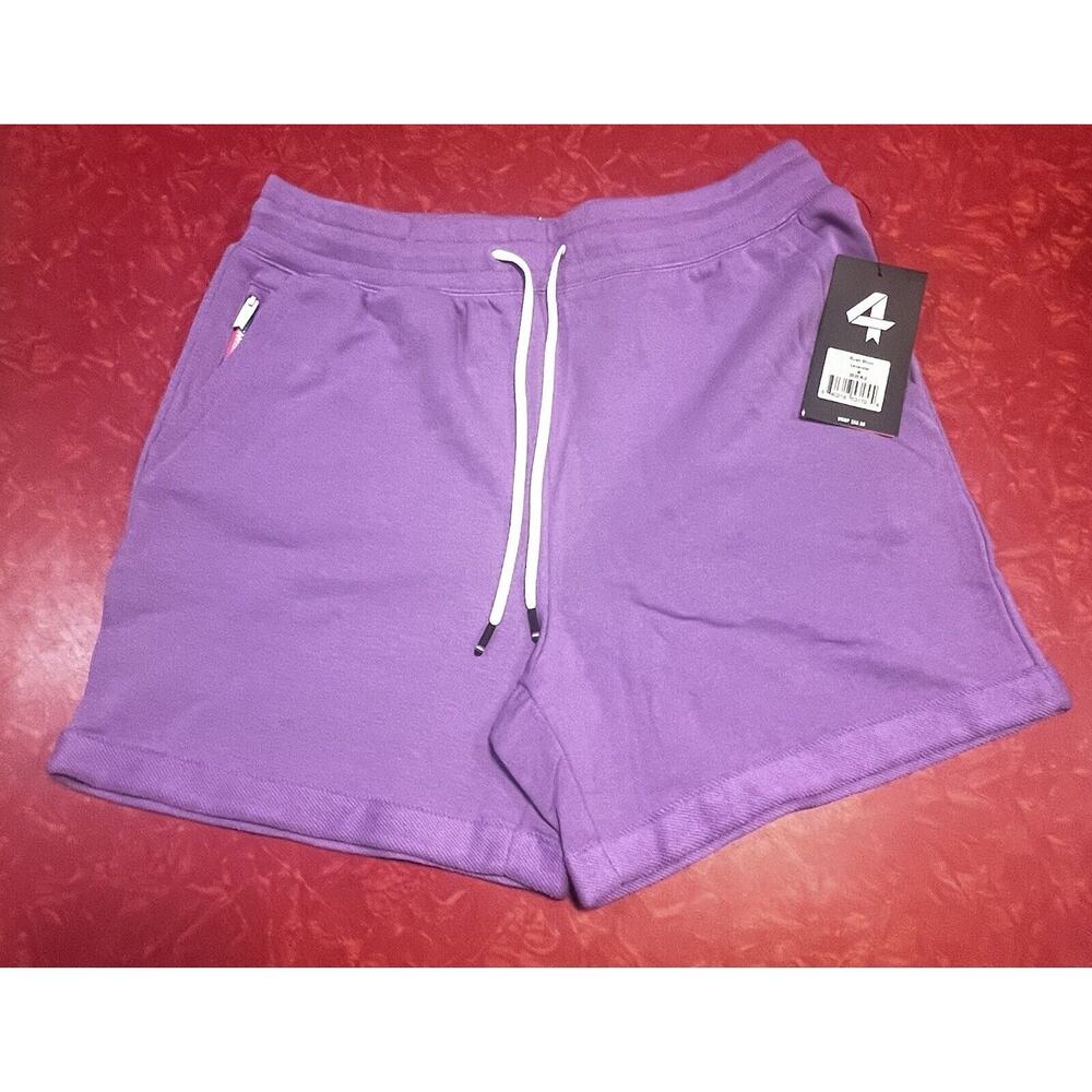 Four Laps Rush Shorts Lavender Size M Athletic Pocket Drawstring Women’s NWT $58